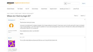 
                            9. Where do I find my login ID? - Kindle E-readers - Devices ...