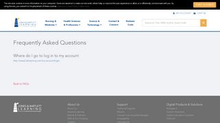 
                            1. Where do I go to log in to my account - jblearning.com