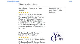 
                            8. Where is yuba college