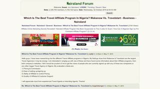 
                            8. Which Is The Best Travel Affiliate Program In Nigeria ...