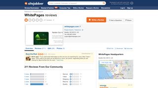 
                            3. WhitePages Reviews - 207 Reviews of Whitepages.com ...