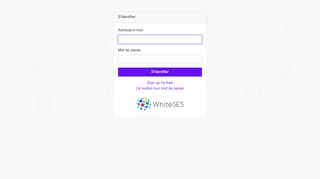 
                            5. Whiteses | Email marketing via Amazon SES | Login