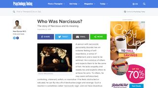 
                            9. Who Was Narcissus? | Psychology Today
