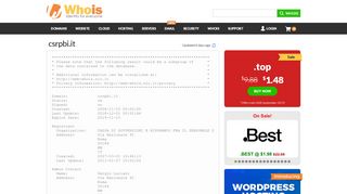 
                            5. Whois csrpbi.it