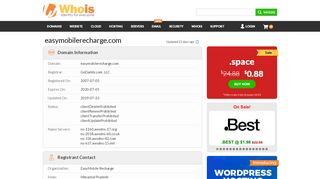 
                            9. Whois easymobilerecharge.com