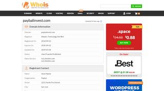 
                            9. Whois paybalinvest.com