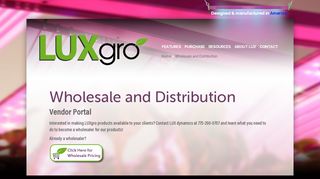 
                            5. Wholesale and Distribution - LuxGro