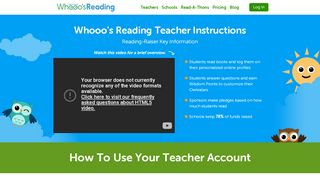 
                            6. Whooo's Reading | Teacher Instructions