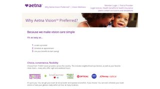 
                            9. Why Aetna Vision Preferred