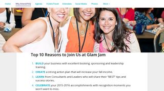 
                            7. Why Attend/FAQ | Touchstone Crystal GlamJam - Bizzabo