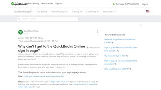 
                            4. Why can't I get to the QuickBooks Online sign in p ...