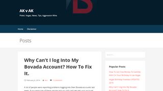 
                            8. Why Can’t I log Into My Bovada Account? How To …