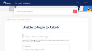 
                            7. Why can’t I login into my Airbnb account? – Guesty Help Center