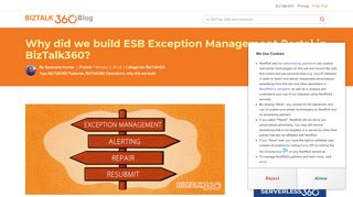 
                            6. Why did we build ESB Exception Management Portal | BizTalk360 Blogs