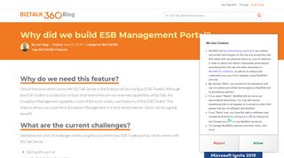 
                            5. Why did we built ESB Management Portal? | BizTalk360 Blogs