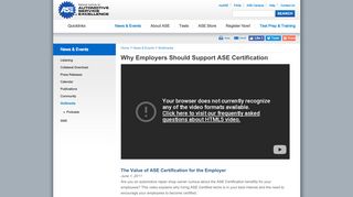 
                            9. Why Employers Should Support ASE Certification - ASE