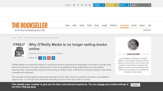 
                            6. Why O'Reilly Media is no longer selling books online | The Bookseller