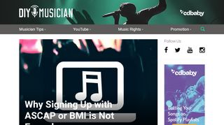 
                            5. Why Signing Up with ASCAP or BMI is Not Enough | DIY ...