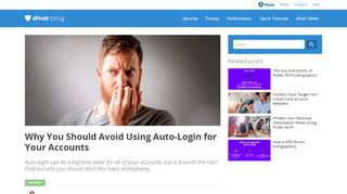 
                            6. Why You Should Avoid Using Auto-Login for Your Accounts - PSafe Blog