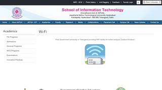 
                            2. Wi-Fi - JNTUH School of Information Technology - Jawaharlal Nehru ...