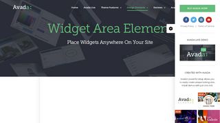 
                            2. Widget Areas – Avada Live