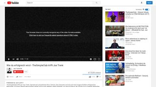 
                            8. Wie du erfolgreich wirst - TheSimpleClub trifft Joe Trenk ...