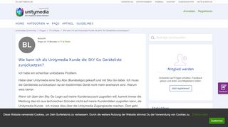 
                            4. Wie kann ich als Unitymedia Kunde die SKY Go Geräteliste ...