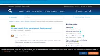 
                            5. Wie kann ich mich Online registrieren mit Kundennummer ...