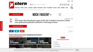 
                            5. Wie lautet der Standard Login in für die Vodafone …