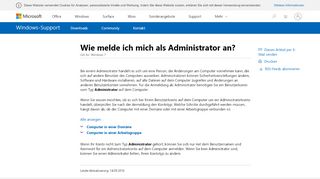 
                            3. Wie melde ich mich als Administrator an? - Windows-Hilfe