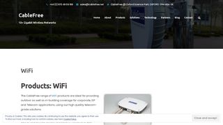 
                            3. WiFi - CableFree
