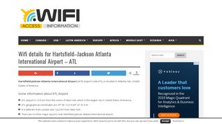 
                            8. Wifi details for Hartsfield–Jackson Atlanta International ...