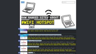 
                            8. #Wifi Hotspot • Raw Ranked Sites