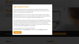 
                            5. Wifi-modem instellen | Klantenservice | Ziggo