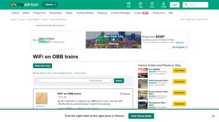 
                            8. WiFi on OBB trains - Vienna Forum - TripAdvisor