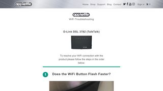 
                            2. Wifi Router DSL3782 - Appkettle