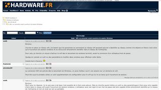 
                            8. Wifi, se connecter avant ouverture de session Windows ...