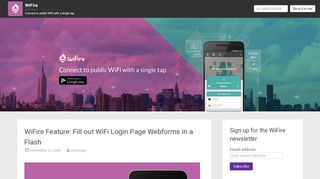 
                            7. WiFire Feature: Fill out WiFi Login Page Webforms in a Flash