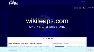 
                            7. wikiloops.com | Free Backing Tracks | Online Jamsession