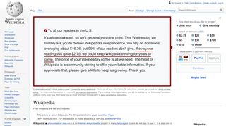 
                            8. Wikipedia - Simple English Wikipedia, the free encyclopedia