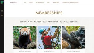 
                            3. Wildlife Conservation Society Memberships - WCS.org