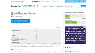 
                            9. WildTangent Games - Should I Remove It?