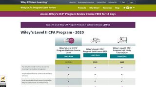 
                            1. Wiley's Level II CFA Program Exam Review - 2020 Products ...