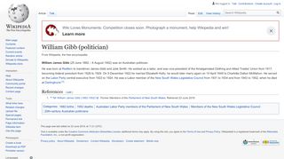 
                            3. William Gibb (politician) - Wikipedia