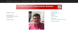 
                            3. William Y. Arms - Cornell Computer Science - Cornell University