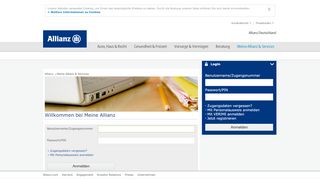 
                            7. Willkommen bei Meine Allianz | Meine Allianz | Allianz