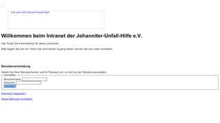 
                            5. Willkommen beim Intranet der Johanniter-Unfall-Hilfe e.V.