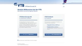
                            5. Willkommen — VTB Bank (Deutschland) AG