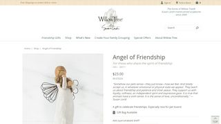 
                            6. Willow Tree | Angel of Friendship, hand-sculpted angel by ...