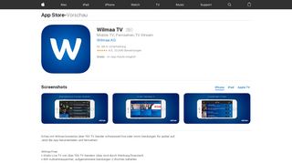 
                            6. ‎Wilmaa TV im App Store - apps.apple.com
